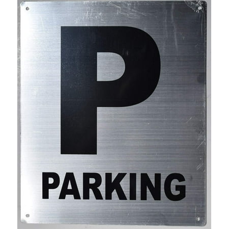 

Parking Floor Number Sign (Silver Rust Free Aluminium 10X12)-Monte Rosa LINE(ref-2022-4)