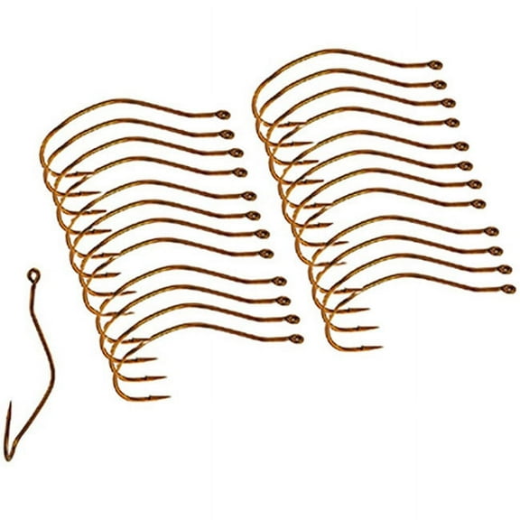 Mustad UltraPoint Slow Death Bronze Fishing Hooks (25 Ct) - 1