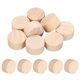 thumbnail image 1 of Uxcell 8 Pcs Discos de Madera, 13/16" Diámetro 2/5" Grosor Discos Redondos de Madera Sin Terminar, Fichas de Madera, Monedas, Rodajas de Madera para Manualidades DIY Pintura, 1 of 6