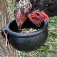 thumbnail image 2 of Sinyiin 2X Poultry Water Cup Feeder Bowls Heavy Duty Rubber Feeding Bowl For Game Fowls, 2 of 13