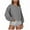 Gray, variant on BLCHUNen Womens Crew Neck Sweatshirts Casual Lightweight Loose Pullover Workout Sports Running Fall Long Sleeve Tops