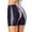 Grey, variant on Women Satin Glossy High Waist Shorts For Nightlife Sleek Shine Fit Loose Comfortable Black Shorts Women Plus Size Rose Gold,M