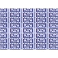 thumbnail image 1 of Ahgly Company Indoor Rectangle Patterned Slate Blue Area Rugs, 2' x 5', 1 of 6