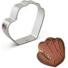 Ann Clark Baseball Glove Cookie Cutter - 3.75 Inches - Tin Plated Steel