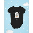 thumbnail image 3 of Funny Doodle Ghost Bodysuit Infant -Image by Shutterstock,  6 Months, 3 of 4