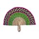 thumbnail image 2 of Abanico de Hojas de Palma Tejido a Mano – Abanico Decorativo Color Macaron para Colgar En La Pared, Decorar El Hogar o Ondear., 2 of 6