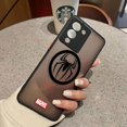 thumbnail image 3 of Funda mate para infinix NOTE 12 G96 11 10 8I 8 7 SMART 4 SPARK 8 8P 5 6 PRO S5 Funda Coque Shell Marvel Logo Lron Spider-Aan, 3 of 5