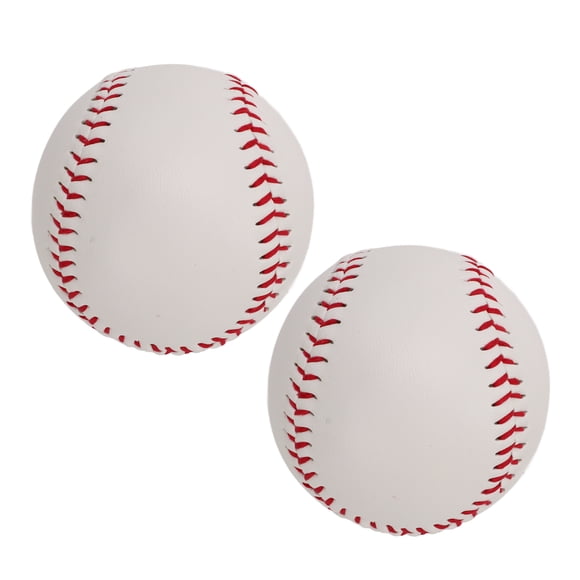 Training Baseball, Hard Neat Stitching PU Leather Practice Softball For Beginners For Outdoor