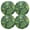 Green, variant on Ryvnso Palm Leaf Plant Round Plate Mats Dining Table Placemat Set of 4 for Holiday Decoration