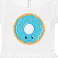 thumbnail image 4 of Inktastic Blue Donut Girls Toddler Dress, 4 of 5