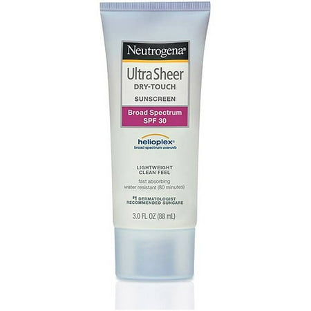 Neutrogena Ultra Sheer Dry-Touch Sunscreen Lotion Broad Spectrum SPF 30, 3 fl oz