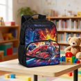 thumbnail image 4 of Aplkyhs Cool Racing Backpack Lovely Style School Bookbag for Age 12-18 Water Repellent Durable Backpack for Teens Travel & Daily, 4 of 7