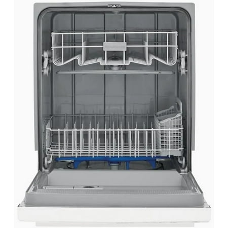 Frigidaire - 24" Front Control Tall Tub Built-In Dishwasher - Stainless steel