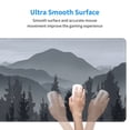 thumbnail image 6 of Forest and Mountain Large Gaming Mouse Pad with stitched edges, Premium-Textured Non-Slip Rubber Base &Precision Tracking Surface , 31.5x11.8 inch, 1lb, 3mm  Waterproof  Mousepad for Desktop，Lapt, 6 of 6
