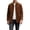 Coffee, variant on Men's Vintage Corduroy Shacket Long Sleeve Button Down Work Suit Jackets Business Casual Blazer Sport Coats