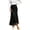 A-Black957, variant on XIAOCHA Polka Dot High Waist Skirt for Women Fitted Elegant Office Evening Floor-Length Maxi Skirt