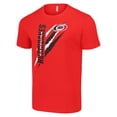 thumbnail image 2 of Men's Starter  Red Carolina Hurricanes Color Scratch T-Shirt, 2 of 3