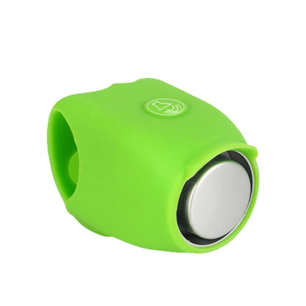 Yuarrent Timbre eléctrico de repuesto para bicicleta, cuernos electrónicos profesionales de tamaño pequeño, bocina para manillar de ciclismo de Bicicletas eléctricas Verde Yuarrent OD028867-05