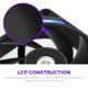 thumbnail image 3 of Ventilador para PC NZXT F120X 120 mm PWM RGB de bajo ruido, negro, 3 of 9