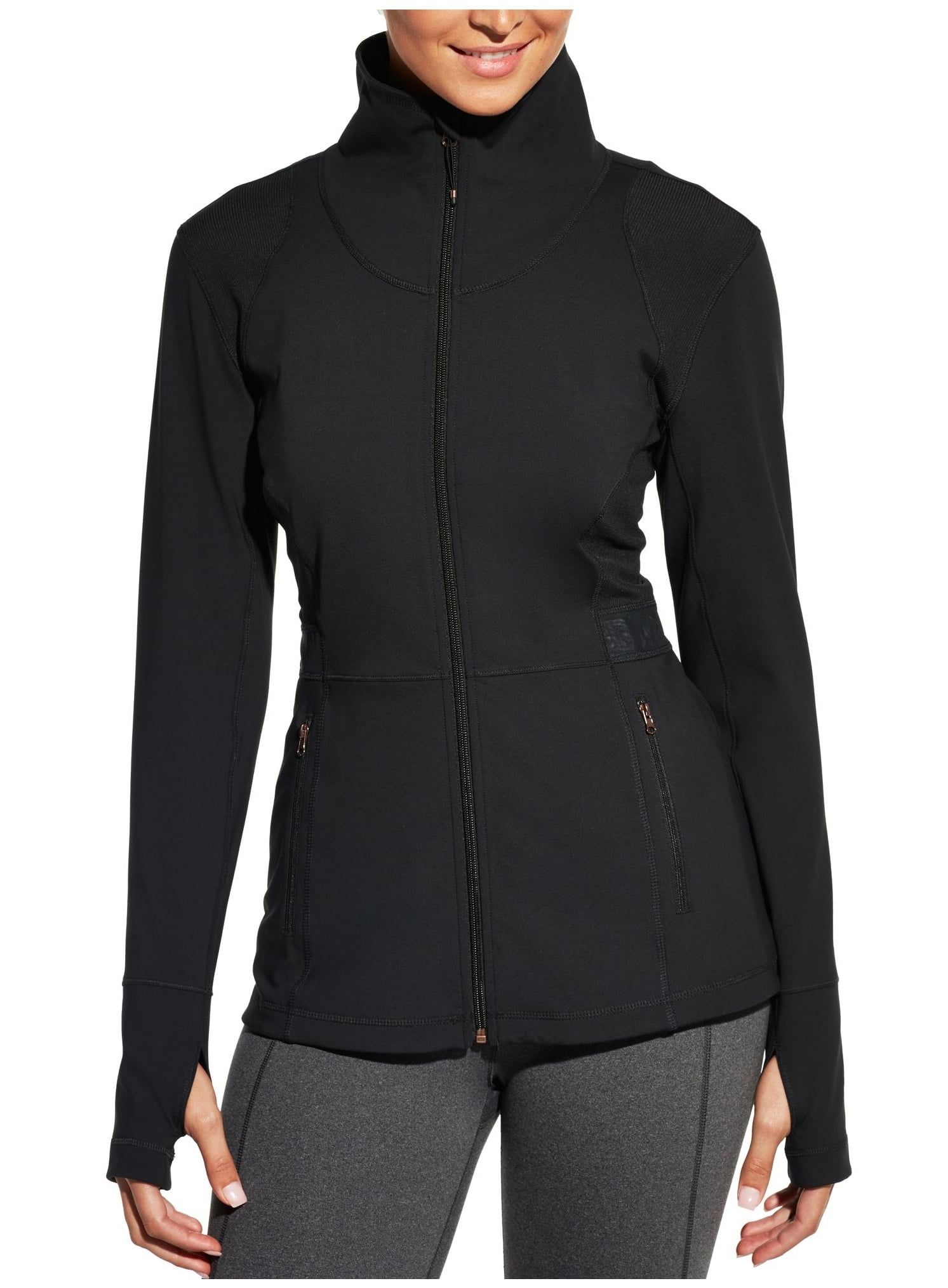 Calia CALIA by Carrie Underwood Women's Plus Size Core Fitness Jacket