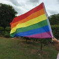 thumbnail image 4 of LOVIVER 4xRainbow 3x5FT Gay Lesbian Pride Flag, 4 of 8