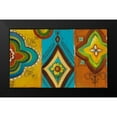 thumbnail image 2 of Pinto, Patricia 14x10 Black Modern Framed Museum Art Print Titled - Quatrefoil Trio I, 2 of 5