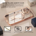 thumbnail image 3 of 2-in-1 Entronix Bundle for iPhone 15 Pro, Magnetic Clear Case 1 Screen Protector, Gold, 3 of 8