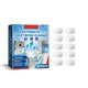 thumbnail image 2 of Pastillas limpiadoras de inodoro blanqueadas y azules, limpiadas con agua de lluvia (20 cápsulas), 2 of 7
