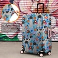 thumbnail image 4 of German Shorthaired Pointer Dog and Flower Luggage Cover Fashion Suitcase Cover Baggage Covers Fit 25-28 Inch Luggage (Go Travel), 4 of 5