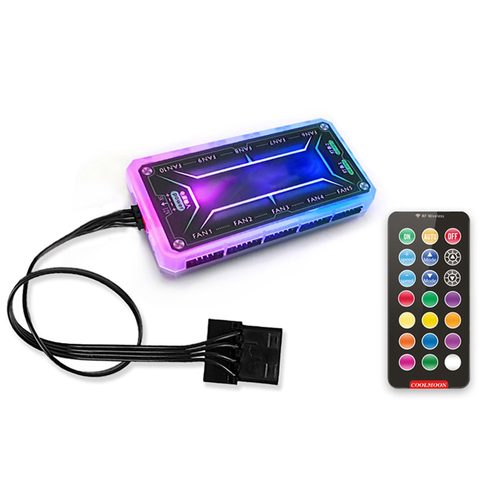 PC Fans 6 Pin 120mm Computer Case Fans, Internal Fans & Cooling