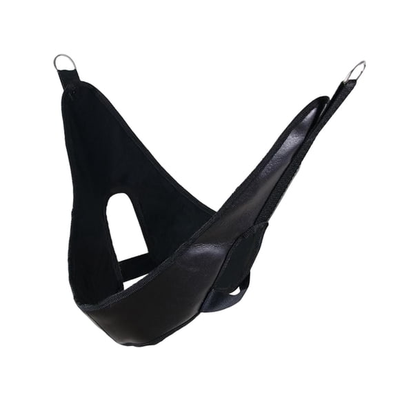 Dispositivo de tracción cervical jinwen para el cuello Cuero PU negro camilla de cuello