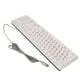 thumbnail image 5 of Teclado mecánico para juegos con retroiluminación RBG, USB, 104 teclas, con cable, estilo punk retro, para computadora portátil, color blanco, 5 of 5