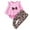 Pink, variant on WOYY Toddler Girls Outfits Ruffle Long Sleeve Dress Leopard Pants 2Pcs Set, Sizes 4-5T