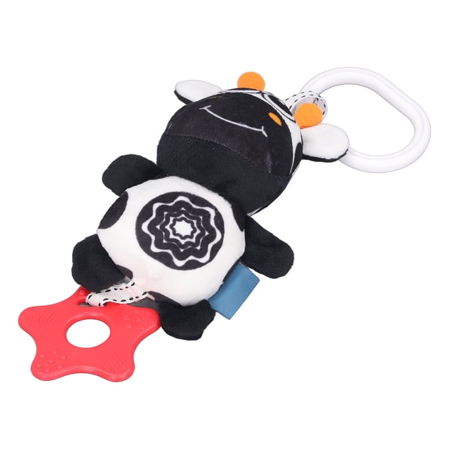 Sonajero Colgante para bebé Sonido de Timbre de Alto Contraste Blanco y Negro Juguete de Cama de bebé de Animales de Dibujos Animados para Bebés de 0 a 1 Año ANGGREK Otros