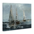 thumbnail image 4 of Stupell Industries Moody Sailboats Maritime Transportation Painting Wrapped Canvas Art Print Wall Art, 30 x 24, 4 of 8