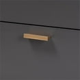 thumbnail image 6 of Bowery Hill Dark Grey and Gold Finished Wood 2-Door Sideboard Buffet, 6 of 10