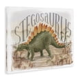 thumbnail image 3 of Stupell Industries Eclectic Stegosaurus In Nature Canvas Art, 20 x 16, by Raquel Maciel, 3 of 8