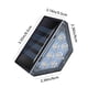 thumbnail image 2 of Luz de paso LED alimentada por energía solar | Sensor de encendido/apagado automático | Iluminación exterior impermeable para escaleras, caminos, jardines, patios, terrazas | Eficiencia energética |, 2 of 5