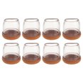 thumbnail image 1 of MasteelfCA 8pcs Small Chair Leg Floor Protectors Furniture Chair Leg Protector Chair Leg Caps, 1 of 7