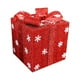 thumbnail image 3 of Xihbxyly Ofertas Del Prime Day de Hoy Caja de Regalo En Adorno Navideño, Decoración de Ventana, Caja de Regalo En Copos de Nieve, 3 of 4