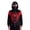 Wine1, variant on Spider Hero Zipper Sweatshirt with Hooded Mask, Movie Graphic Zip Up Hoodie Streetwear for Men Women Daily Streetwear Party