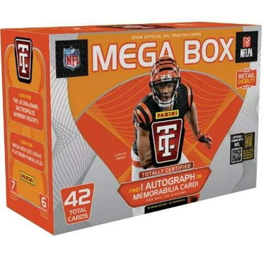 2024 Panini NFL Totally Certified Football Trading Card Mega Box