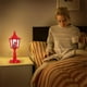 thumbnail image 5 of Lámpara de Mesa con Bola de Nieve y Música Navideña | Luz Nocturna Led con Usb/Batería, Copos de Nieve y Melodías Navideñas | Decoración de 21 Cm En Rojo, Blanco y Bronce, 5 of 7