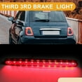 thumbnail image 3 of Unique Bargains Third Brake Stop Light No.68140780AA Car Auxiliary Brake Lamp High Level Brake Light for Fiat 500 2012-2019 ABS Red 1 Pcs, 3 of 8