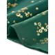 thumbnail image 5 of CAMISA METÁLICA CON ESTRELLAS DE MANGA LARGA Y CUELLO ALTO PARA MUJERES INSPIRE CHIC TALLA XS VERDE-FLORAL, 5 of 6
