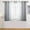 Gris3, variante sur pstuiky Rideaux de Fenêtre Semi-Transparents à Dégradé 52X63 Pouces Filtrant la Lumière Faux Oeillets en Haut Tissu Doux Type Coton pour Salon et Chambre