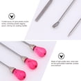 thumbnail image 4 of Jinyuann 3-Piece Handmade Jewelry Tool Kit for Resin Crafts, Crystal Epoxy, UV Glue, and Jewelry Making Accessories Set Rosy, 4 of 4