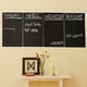 thumbnail image 5 of ColoMX 4 pizarras extraíbles de 11,8 x 7,9 pulgadas, autoadhesivas, para bricolaje, rollo de papel de pizarra, calcomanía de pizarra para pared, tablero de mensajes, calcomanía de pared negra., 5 of 8