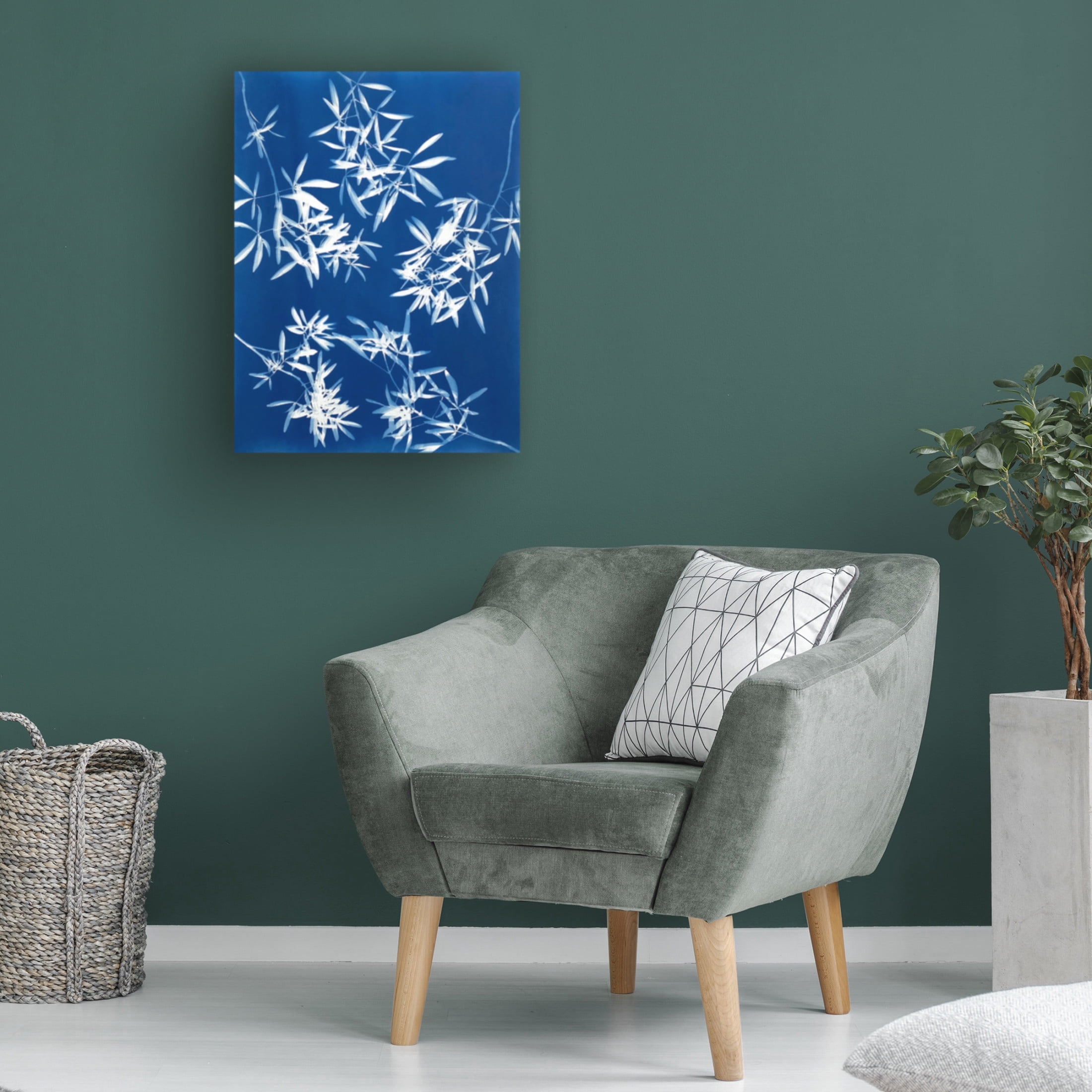 Canvas Wall Art - Christine So 'Light through Leaves 1' Wall Art for Living Room, Bedroom, or Office Décor by Trademark Fine Art - 18 x 24 Inches