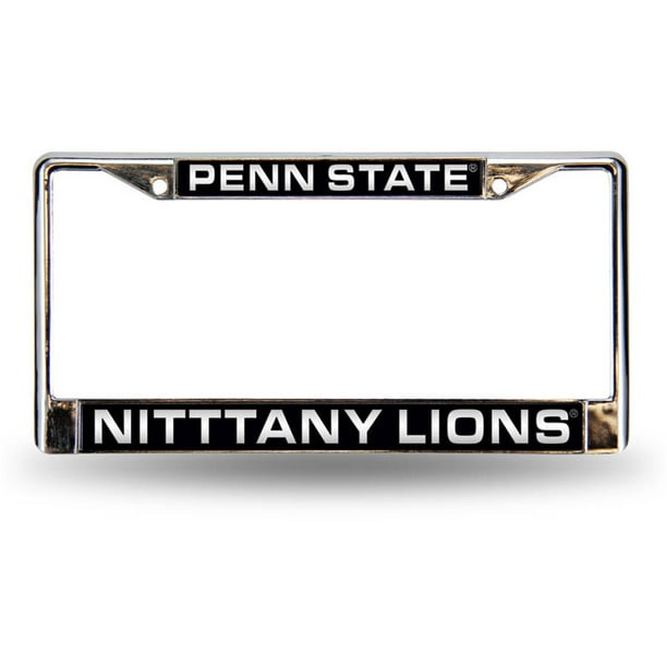 NCAA Penn State Chrome Laser License Plate Frame